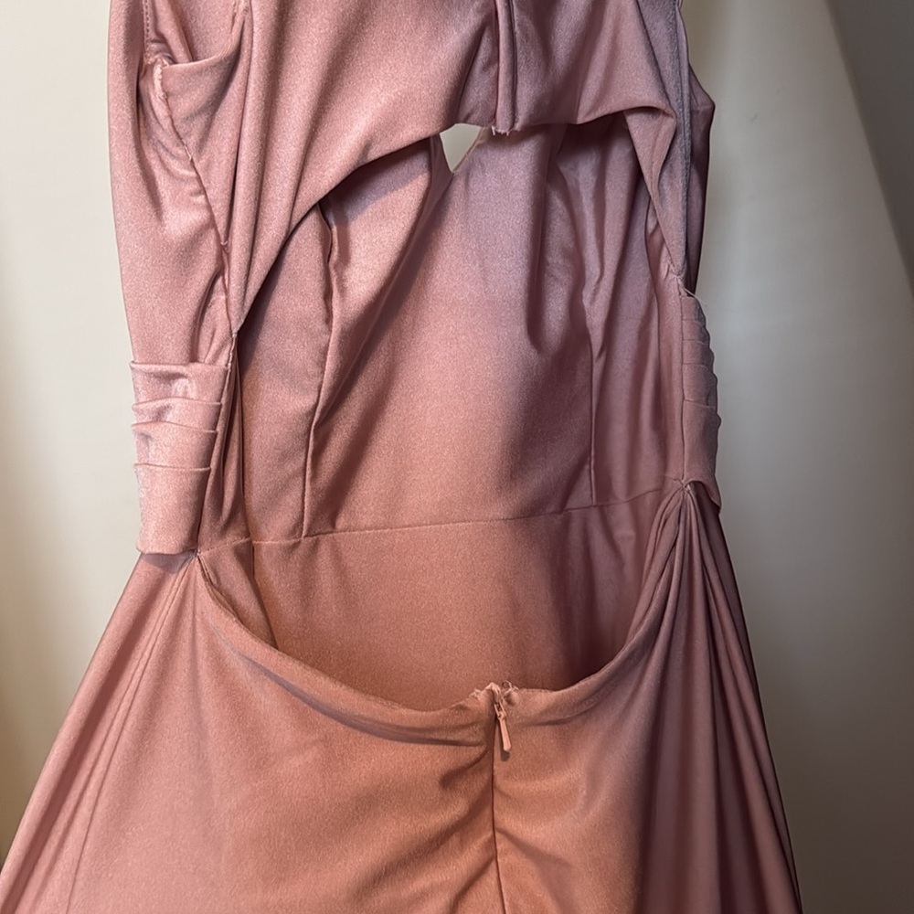 BARI JAY PINK ROSE DRESS - Picture 8 of 10